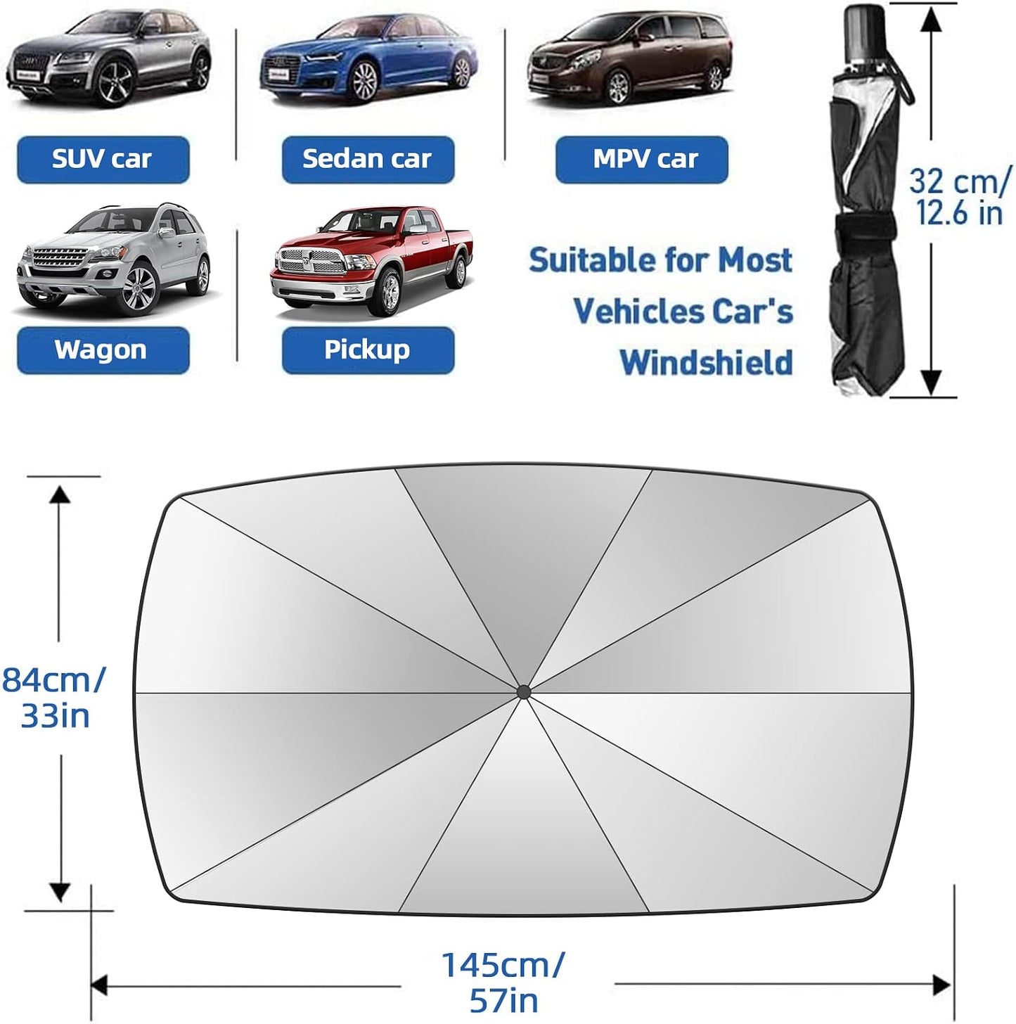 Premium Sunshade for Cool, Protected Cars